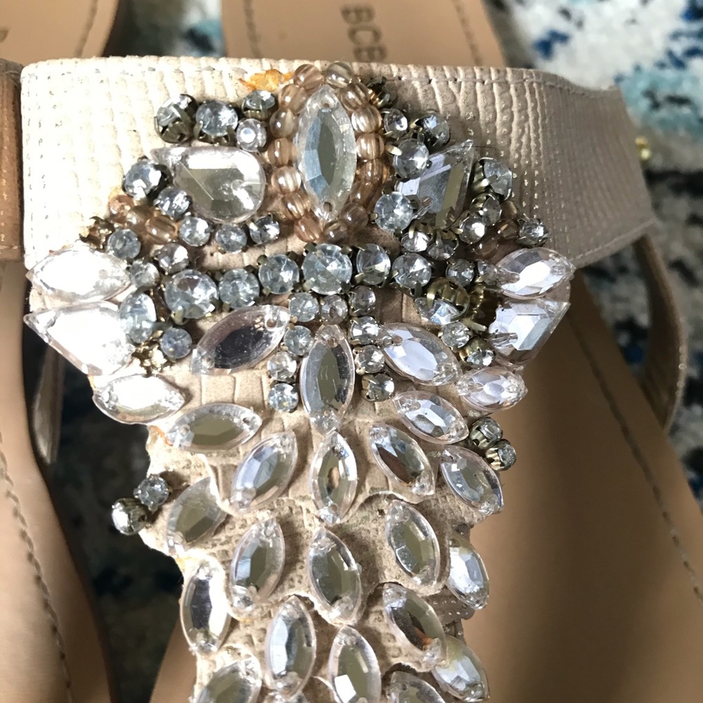 BCBGeneration Belluna Jeweled Flip Flop Sa… - Picture 5 of 11